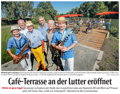 Lutter-Terrasse eröffnet